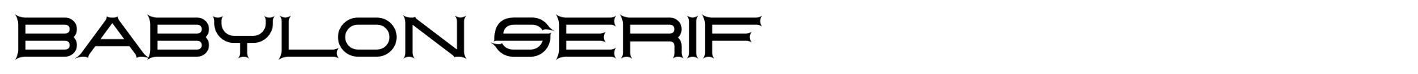 Babylon Serif image